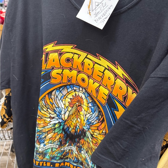 none Other - BlackBerry Smoke Graphic T-Shirt - Black